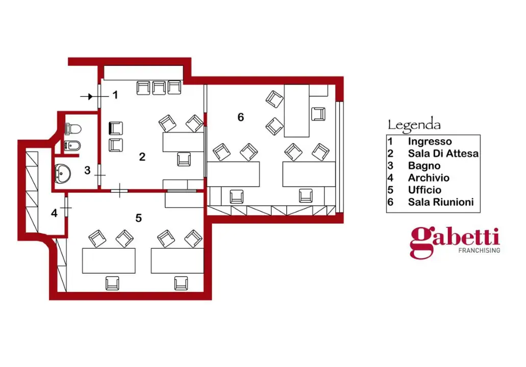 Ufficio - Planimetry 1