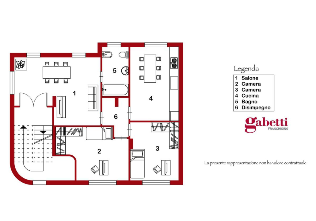 Casa Indipendente - Planimetry 5