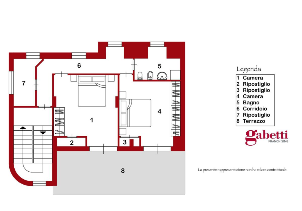 Casa Indipendente - Planimetry 6