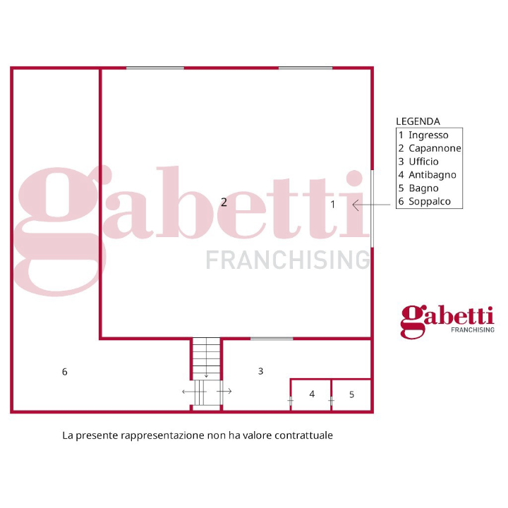 Capannone - Planimetry 1