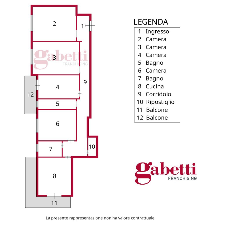 Appartamento - Planimetry 1