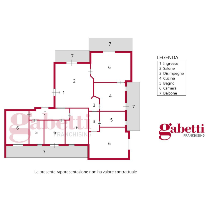 Appartamento - Planimetry 1