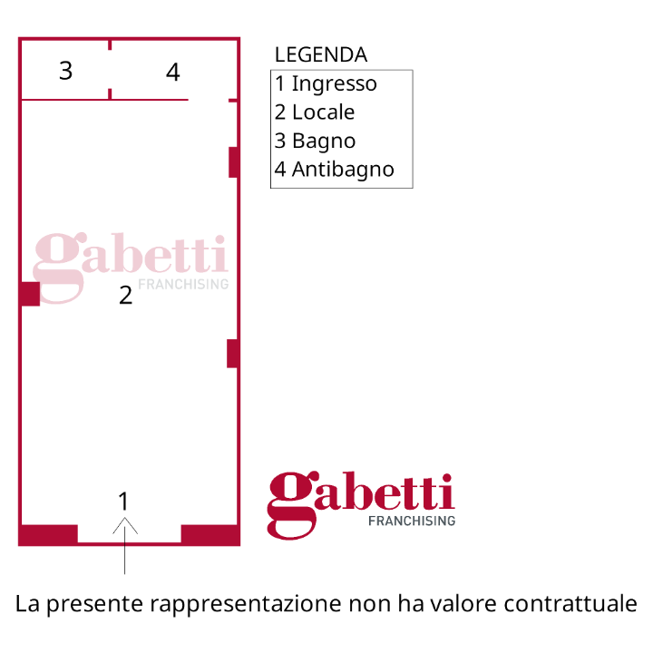 Negozio - Planimetry 1