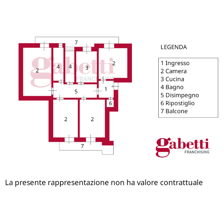 Appartamento - Planimetry 1
