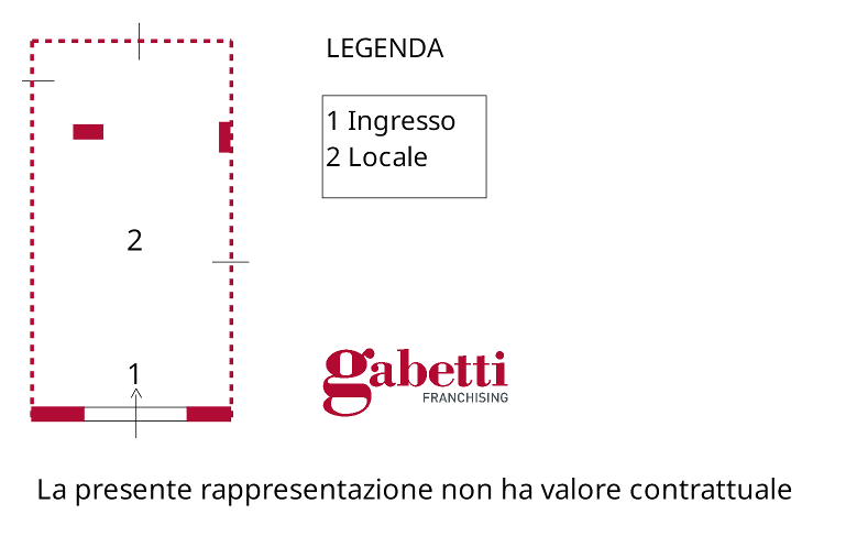 Negozio - Planimetry 1