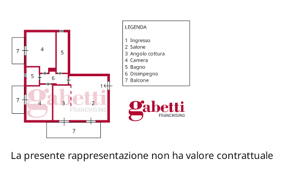 Appartamento - Planimetry 1