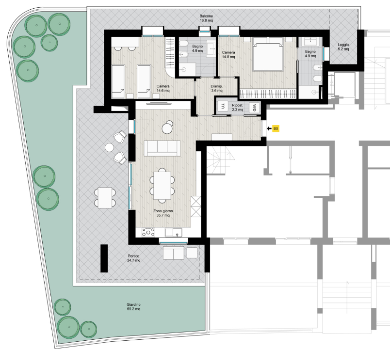 Appartamento - Planimetry 5
