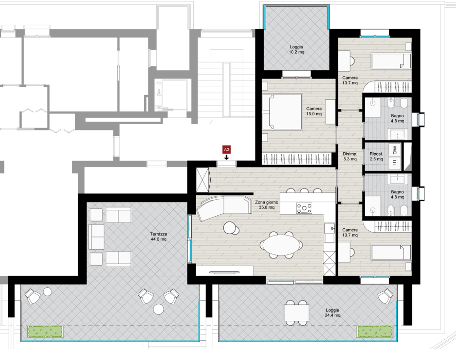 Appartamento - Planimetry 4