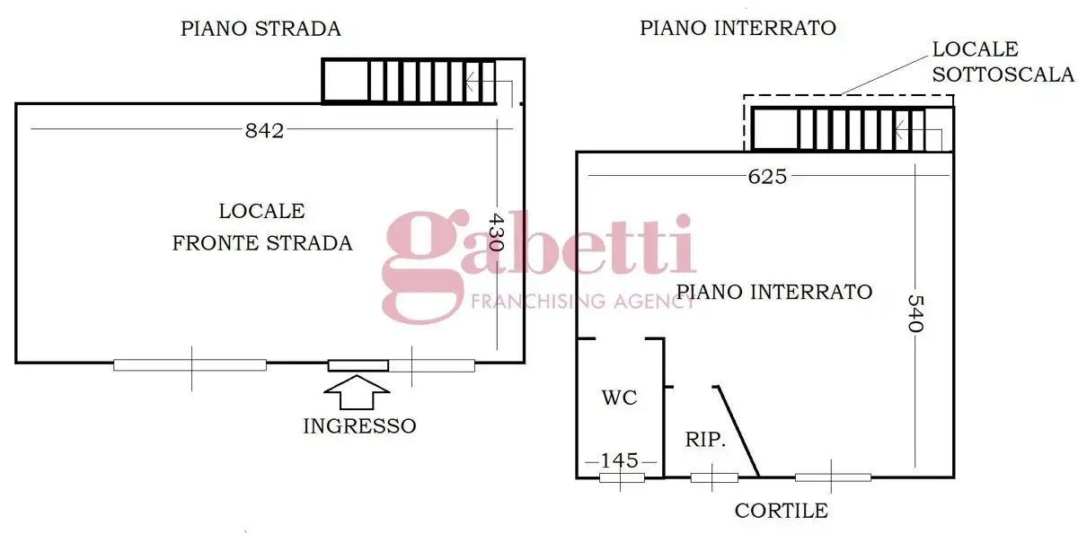 Negozio - Planimetry 1
