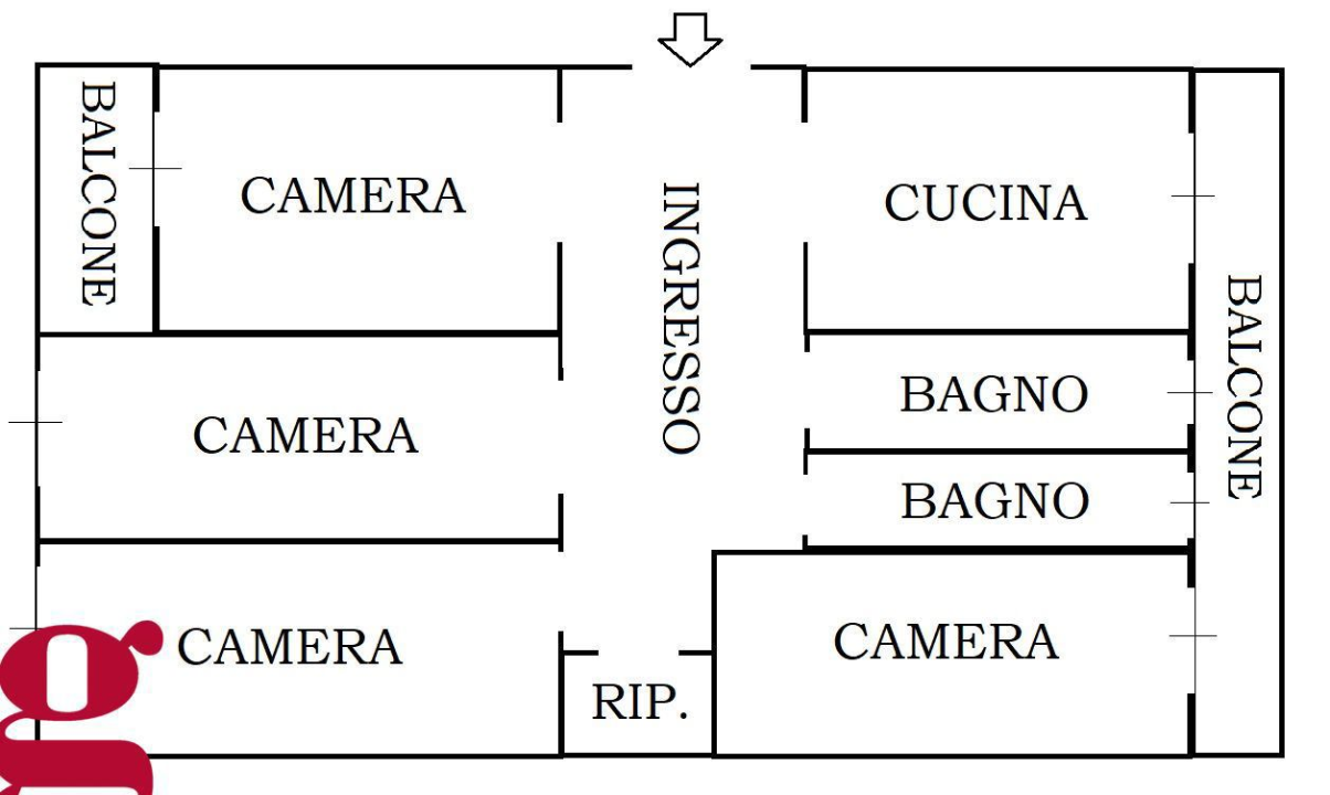 Appartamento - Planimetry 1