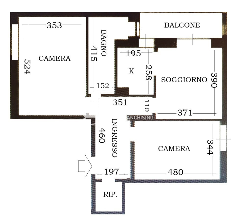 Appartamento - Planimetry 1