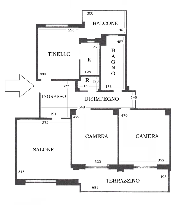 Appartamento - Planimetry 1