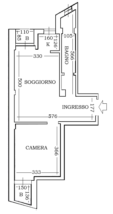 Appartamento - Planimetry 1