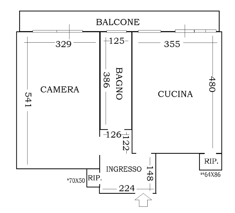Appartamento - Planimetry 1