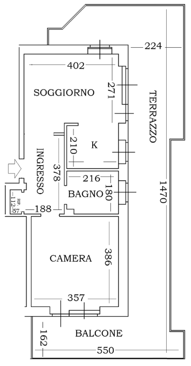 Appartamento - Planimetry 1