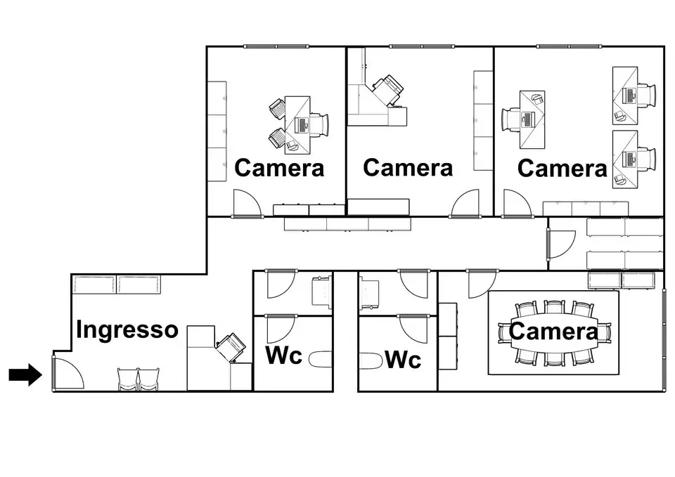 Ufficio - Planimetry 2