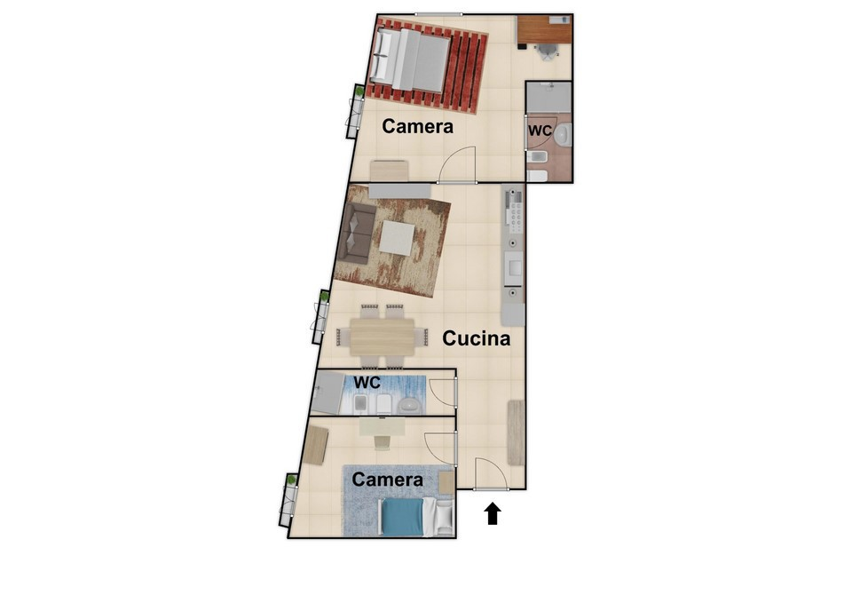 Appartamento - Planimetry 1