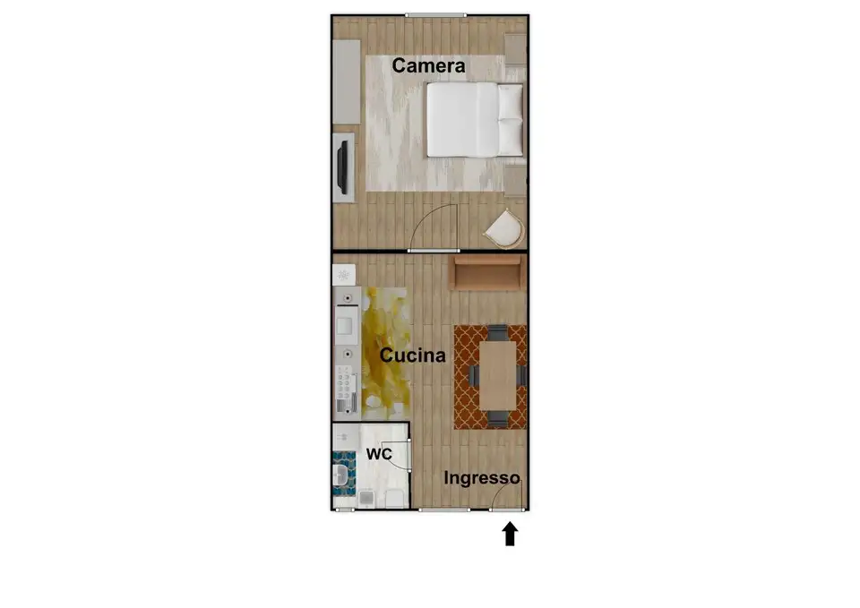 Appartamento - Planimetry 1