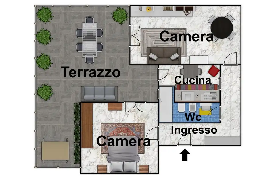 Appartamento - Planimetry 1