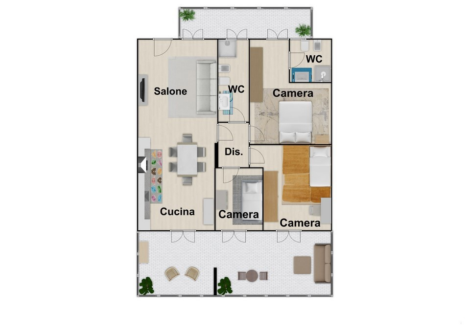 Appartamento - Planimetry 1