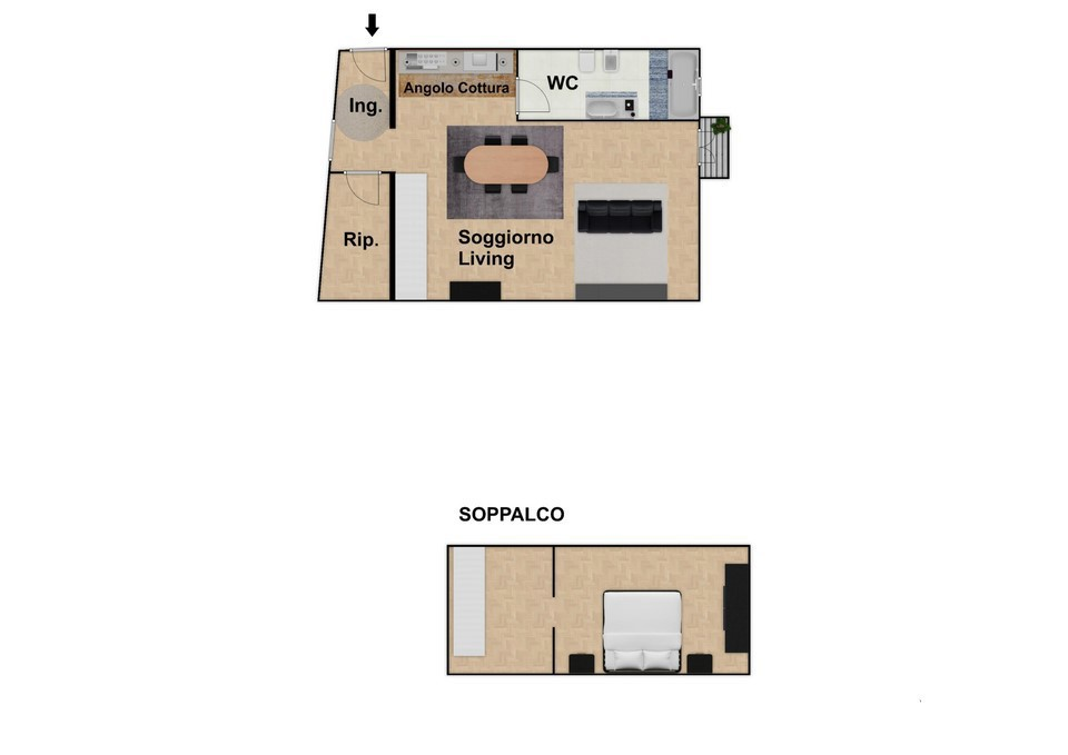 Appartamento - Planimetry 1