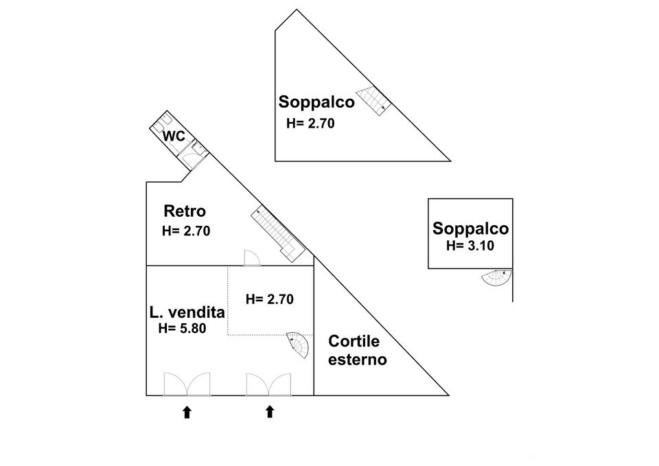 Negozio - Planimetry 2