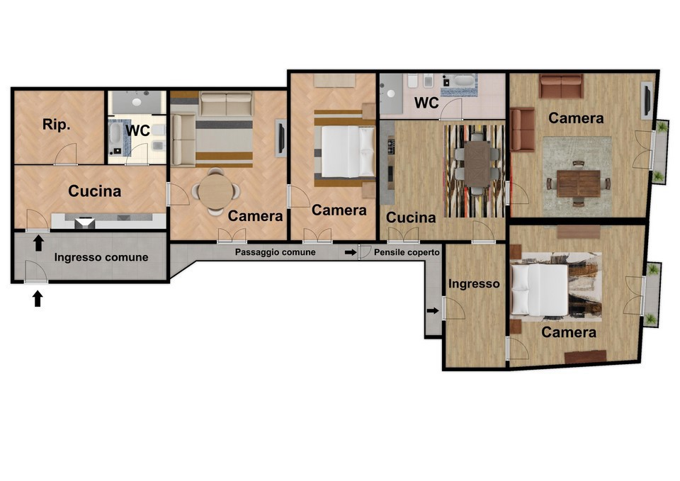 Appartamento - Planimetry 1