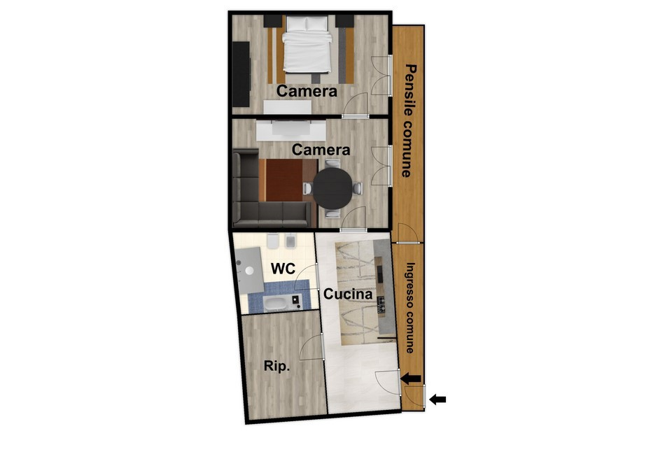 Appartamento - Planimetry 2