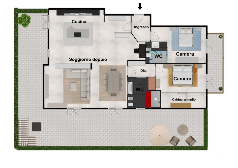 Appartamento - Planimetry 1