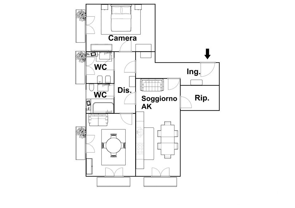 Appartamento - Planimetry 2