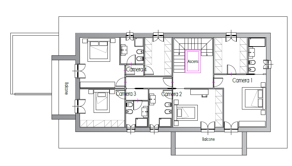 Villa - Planimetry 1