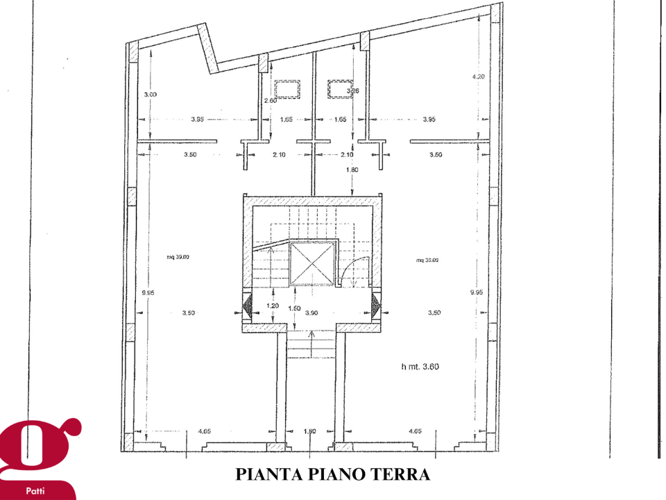 Palazzina - Planimetry 1
