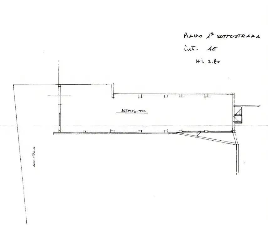 Magazzino - Planimetry 2