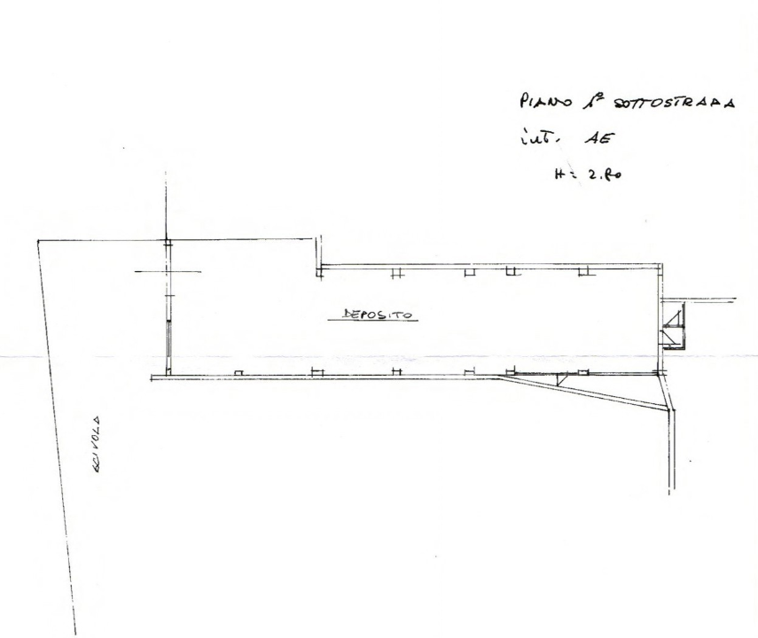 Magazzino - Planimetry 2