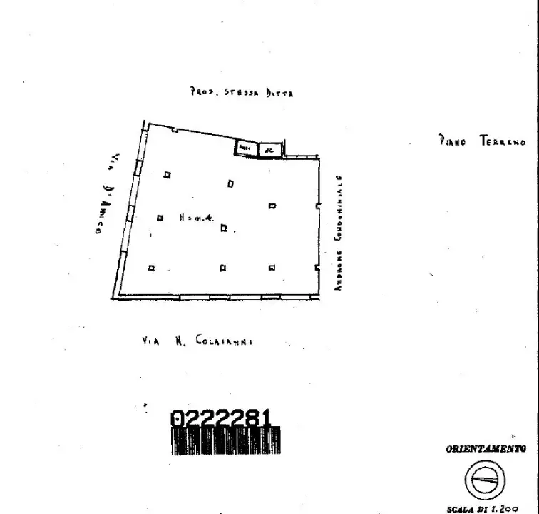 Negozio - Planimetry 1