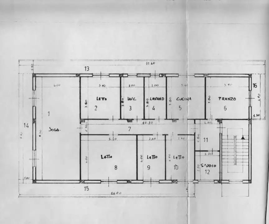 Appartamento - Planimetry 1