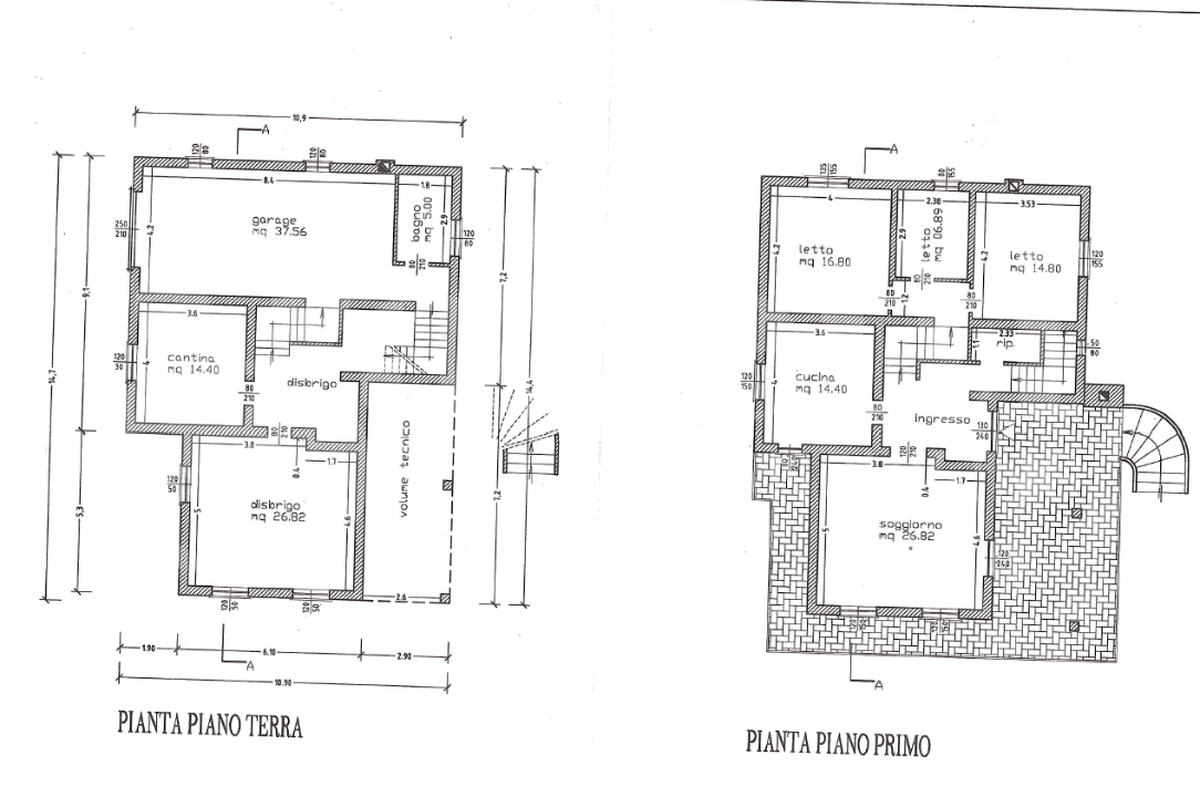 Casa Indipendente - Planimetry 1