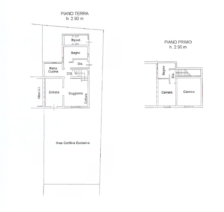 Casa Indipendente - Planimetry 1