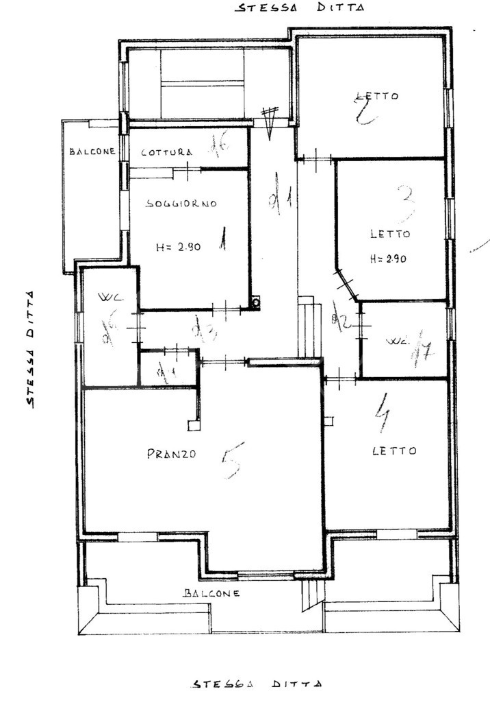 Appartamento - Planimetry 1
