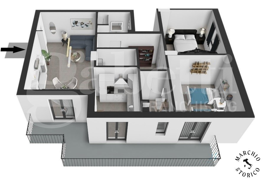 Appartamento - Planimetry 4