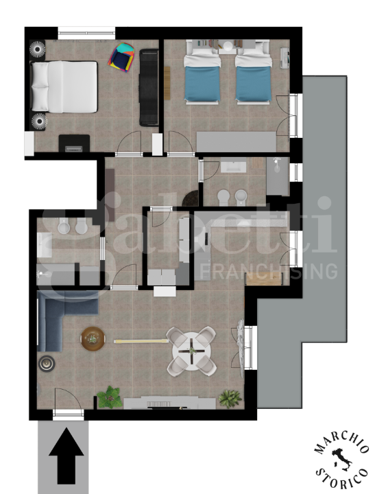 Appartamento - Planimetry 9