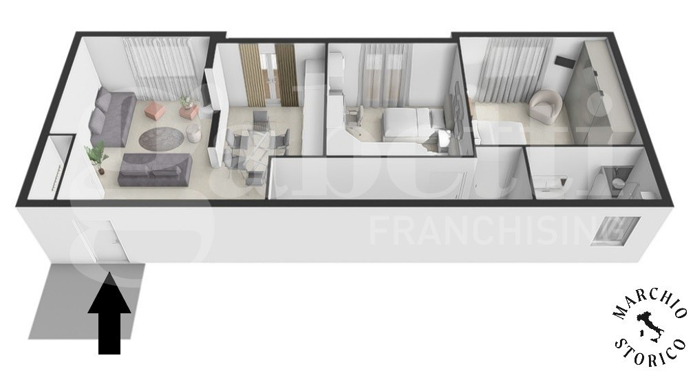 Appartamento - Planimetry 3