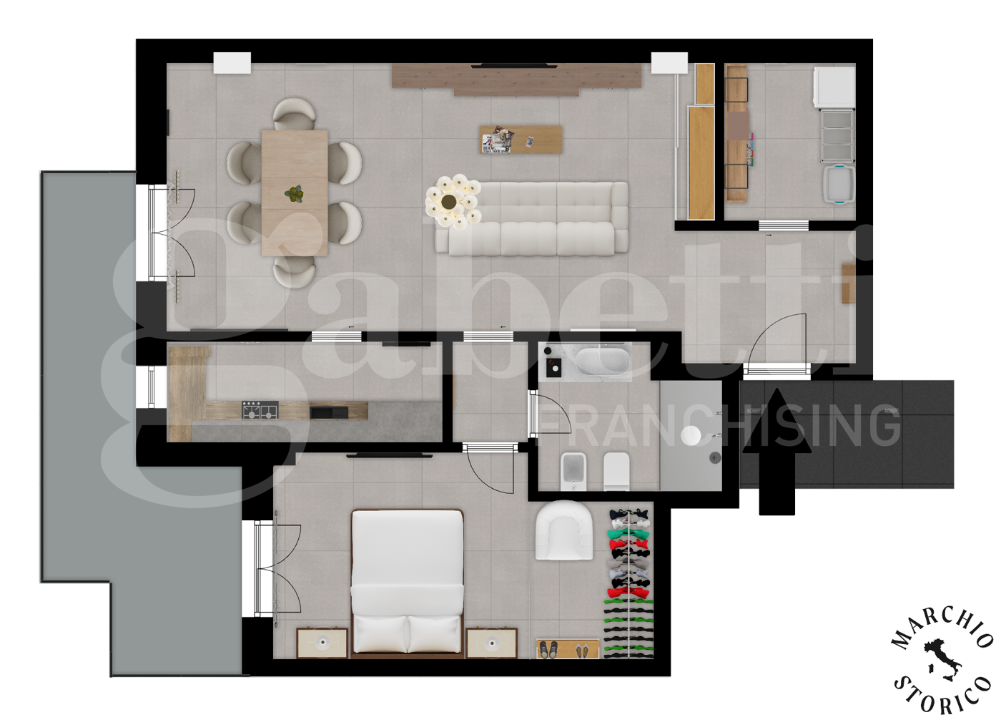 Appartamento - Planimetry 8