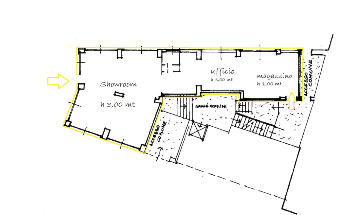 Negozio - Planimetry 1