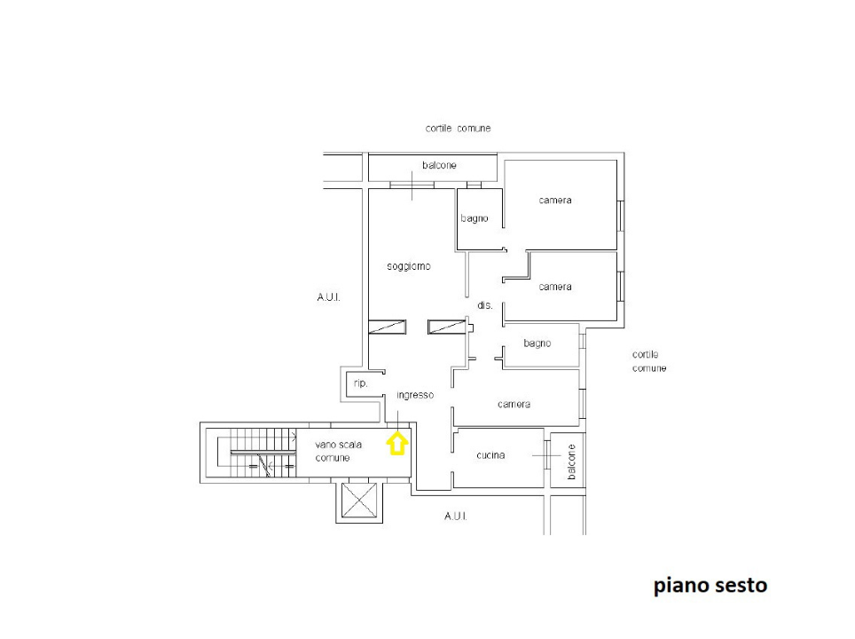Appartamento - Planimetry 1