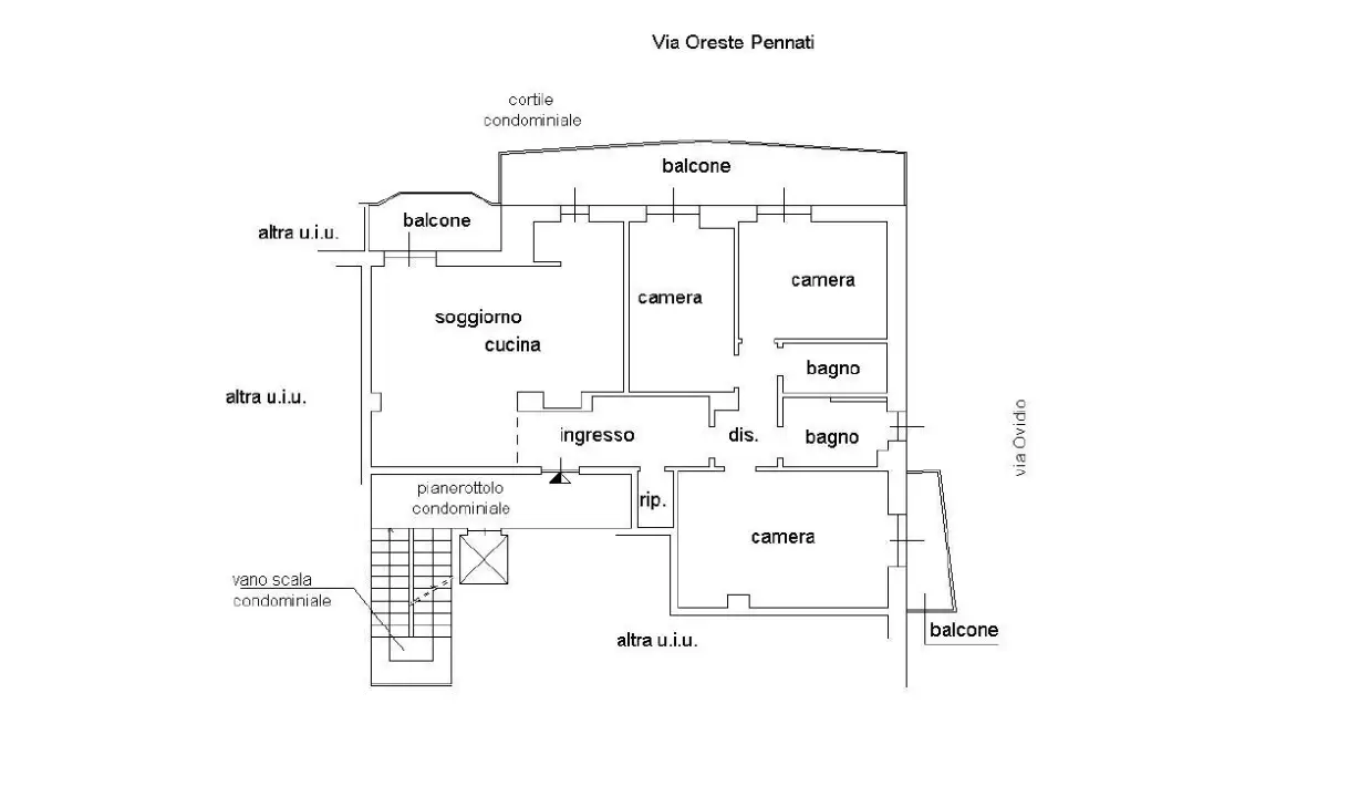Appartamento - Planimetry 1