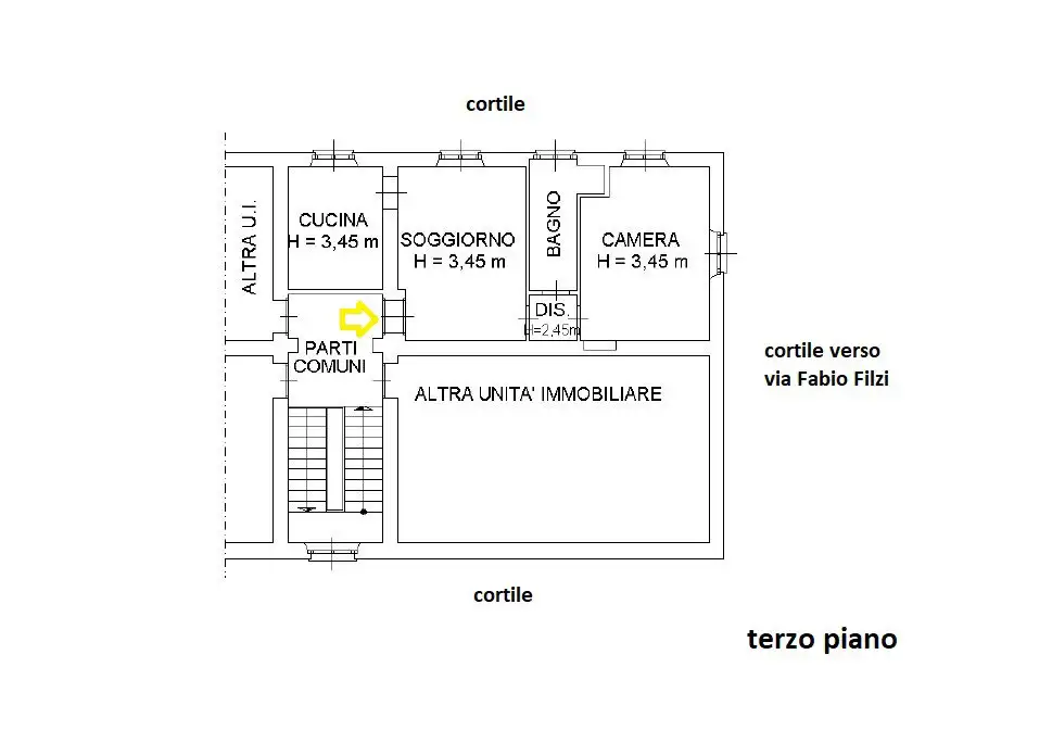 Appartamento - Planimetry 1