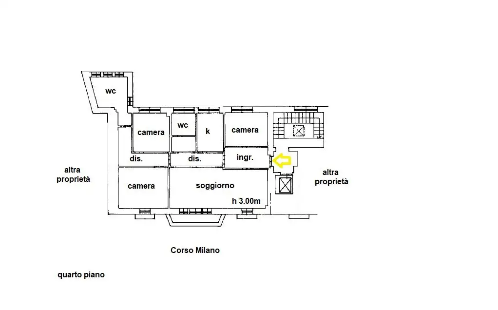 Appartamento - Planimetry 1