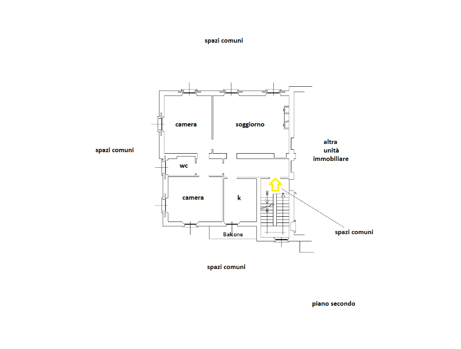 Appartamento - Planimetry 1