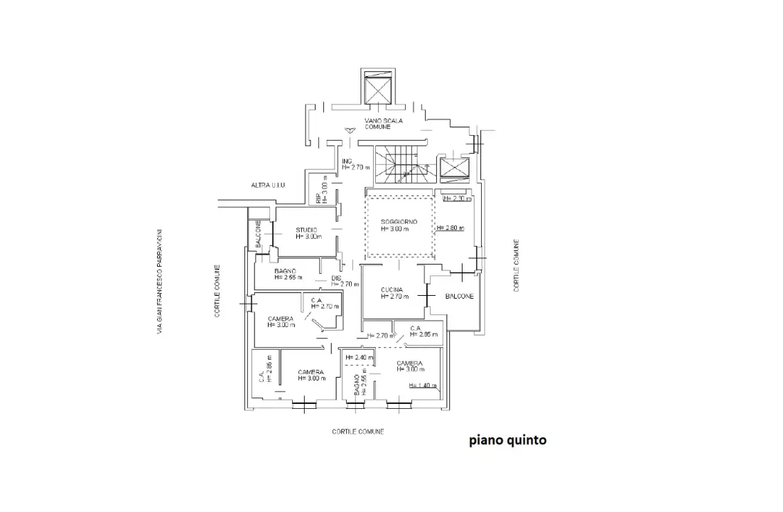 Appartamento - Planimetry 1